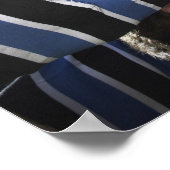 Mannen die Rugby spelen Poster (Hoek)