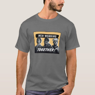 Mannen die samenwerken! WW2-Poster T-shirt