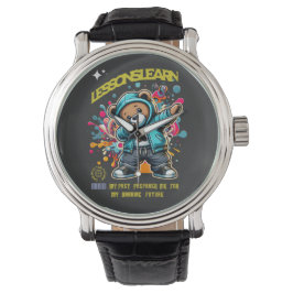 Mannen die toekomstige lessen dabben leren EWATCH  Horloge