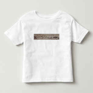 Mannen die wapens aan boord van het schip brengen  kinder shirts
