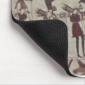 Mannen die wapens aan boord van het schip brengen  muismat (Hoek)