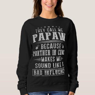 Mannen die ze me papaw noemen omdat partner in mis trui