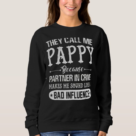 Mannen die ze me Pappy noemen omdat partner in mis Trui (Voorkant)