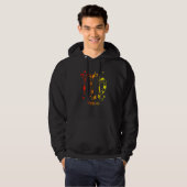 Mannen dierentuin hoodie (Voorkant volledig)