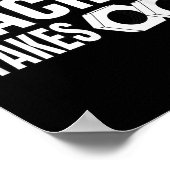 Mannen Dirt Track Racing Funny Race Quote Sprint C Poster (Hoek)