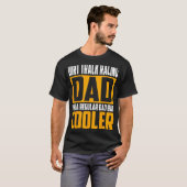 Mannen Dirt Track Racing Papa Als een gewone papa, T-shirt (Voorkant volledig)