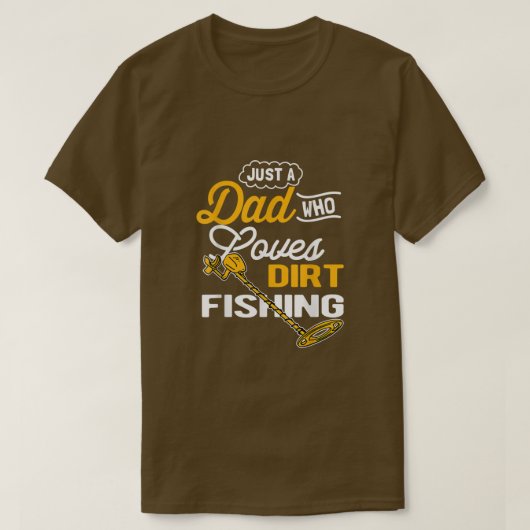 Mannen Dirt Vist Pap detecteren T-shirt (Design voorkant)