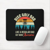 Mannen Disc Golf Basket Citaat Grappige Disc Golf Muismat (Met muis)