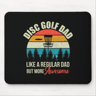 Mannen Disc Golf Basket Citaat Grappige Disc Golf Muismat