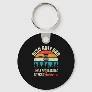 Mannen disc golfmand Quote Grappige disc golf Dad  Sleutelhanger
