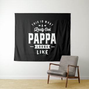 Mannen dit is wat een echte Cool Pappa Gift Wandkleed