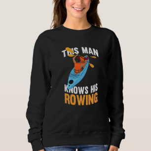 Mannen Dit Man kent zijn roerrioolwatersport Trui