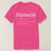 Mannen Djuncle Funny Djent oom Gezegden Djentleman T-shirt (Design voorkant)