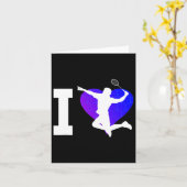 Mannen Dminton Player Shuttle Kaart (Gele Bloem)