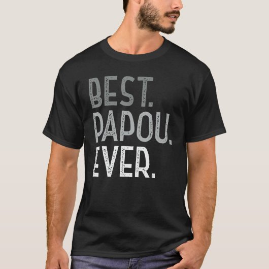 Mannen document T voor opa-Mannen Vaderdag Beste p T-shirt (Voorkant)