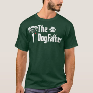 Mannen Dogfather Boxer Dog Dad Day Gift T-shirt