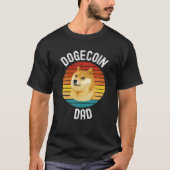 Mannen Dokoetsen in Gift, Doge Coin Dad, Funny Shi T-shirt (Voorkant)