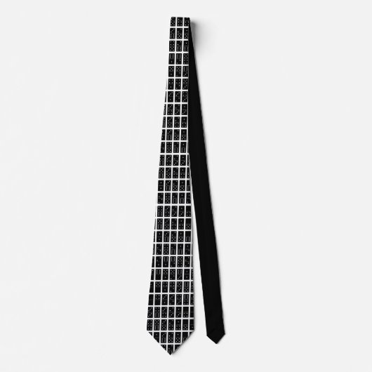 Mannen Dominos Stropdas (Voorkant)