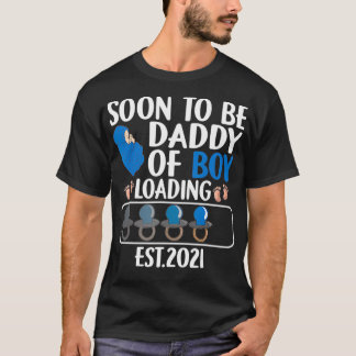 Mannen domme pap voor de eerste keer dat hij papa  t-shirt