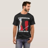 Mannen Dönermann Beste Man Kebab Doner Skewer Dürü T-shirt (Voorkant volledig)