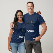 Mannen donkere T-shirt (Unisex)