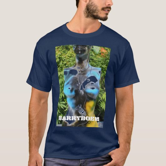 Mannen donkere T-shirt (Voorkant)