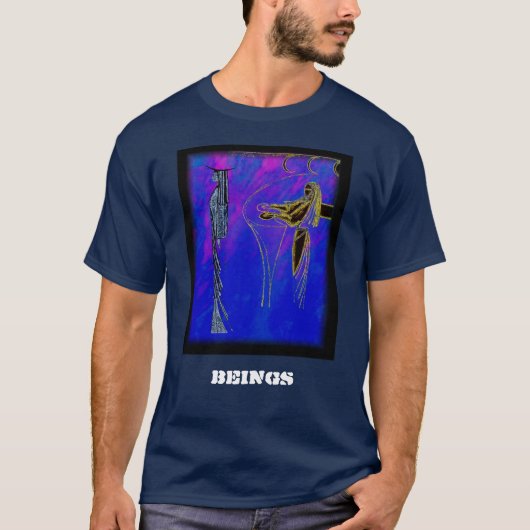 Mannen donkere T-shirt (Voorkant)