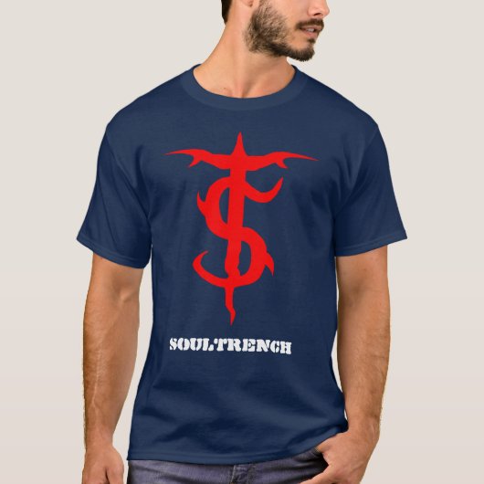 Mannen donkere T-shirt (Voorkant)