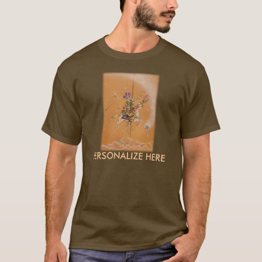 Mannen donkere t - shirts - Carrousel Jester (Voorkant)