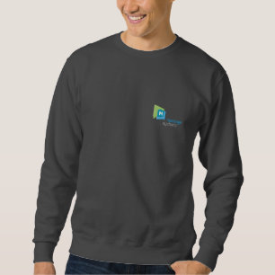 Mannen donkergrijs sweatshirt