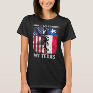 Mannen Dont California Mijn Texas Dont California  T-shirt