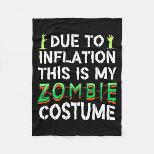 Mannen Door Iation Dit Is Zombie Kostuum Grappig Fleece Deken