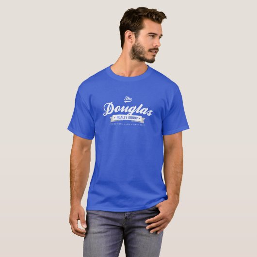 Mannen Douglas Realty T-shirt (Voorkant volledig)