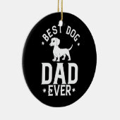 Mannen Doxie Dachshund Dog Puppies Eigenaar Lover Keramisch Ornament (Rechts)