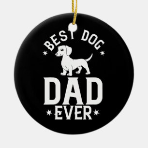 Mannen Doxie Dachshund Dog Puppies Eigenaar Lover Keramisch Ornament