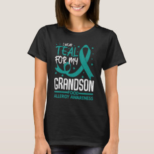 Mannen Draag voor grootzoon voedselallergie T-shirt