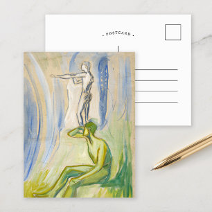 Mannen draaien naar de zon   Edvard Munch Briefkaart