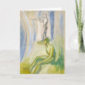 Mannen draaien naar de zon | Edvard Munch Kaart (Voorkant)