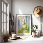 Mannen draaien naar de zon | Edvard Munch Poster