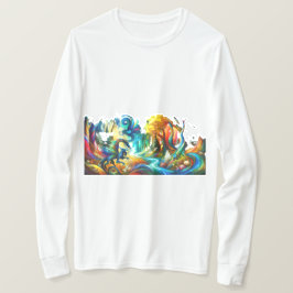 Mannen Dragon T-shirt