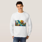 Mannen Dragon T-shirt (Voorkant volledig)