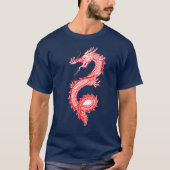 Mannen Dragon T-shirt (Voorkant)