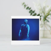 Mannen drake Name T-Shirt Lightwed Kaart (Staand voorkant)