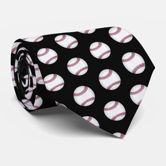 Mannen Dress Stropdas-Sporthonkbal Stropdas (Opgerold)