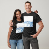 Mannen Drink waterpatroon T-shirt (Unisex)