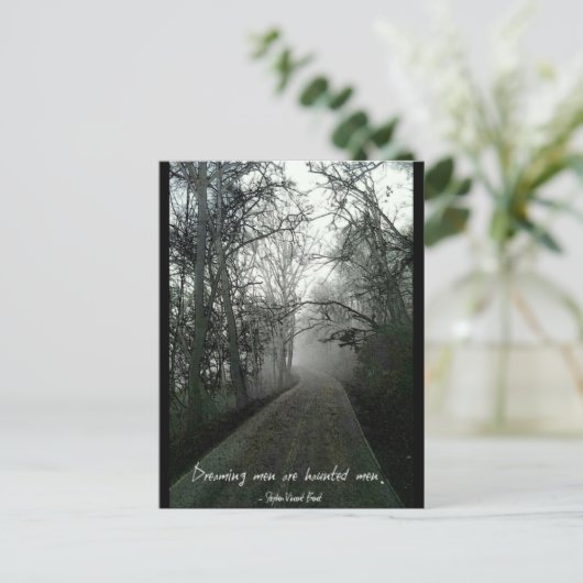 Mannen dromen... briefkaart (Staand voorkant)