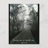 Mannen dromen... briefkaart (Voorkant)