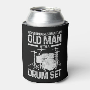 Mannen drummer-cadeaus onderschat nooit een oud Ma Blikjeskoeler