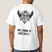 Mannen dubbelzijdig T-Shirt (Achterkant)