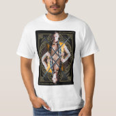 Mannen dubbelzijdig T-Shirt (Voorkant)